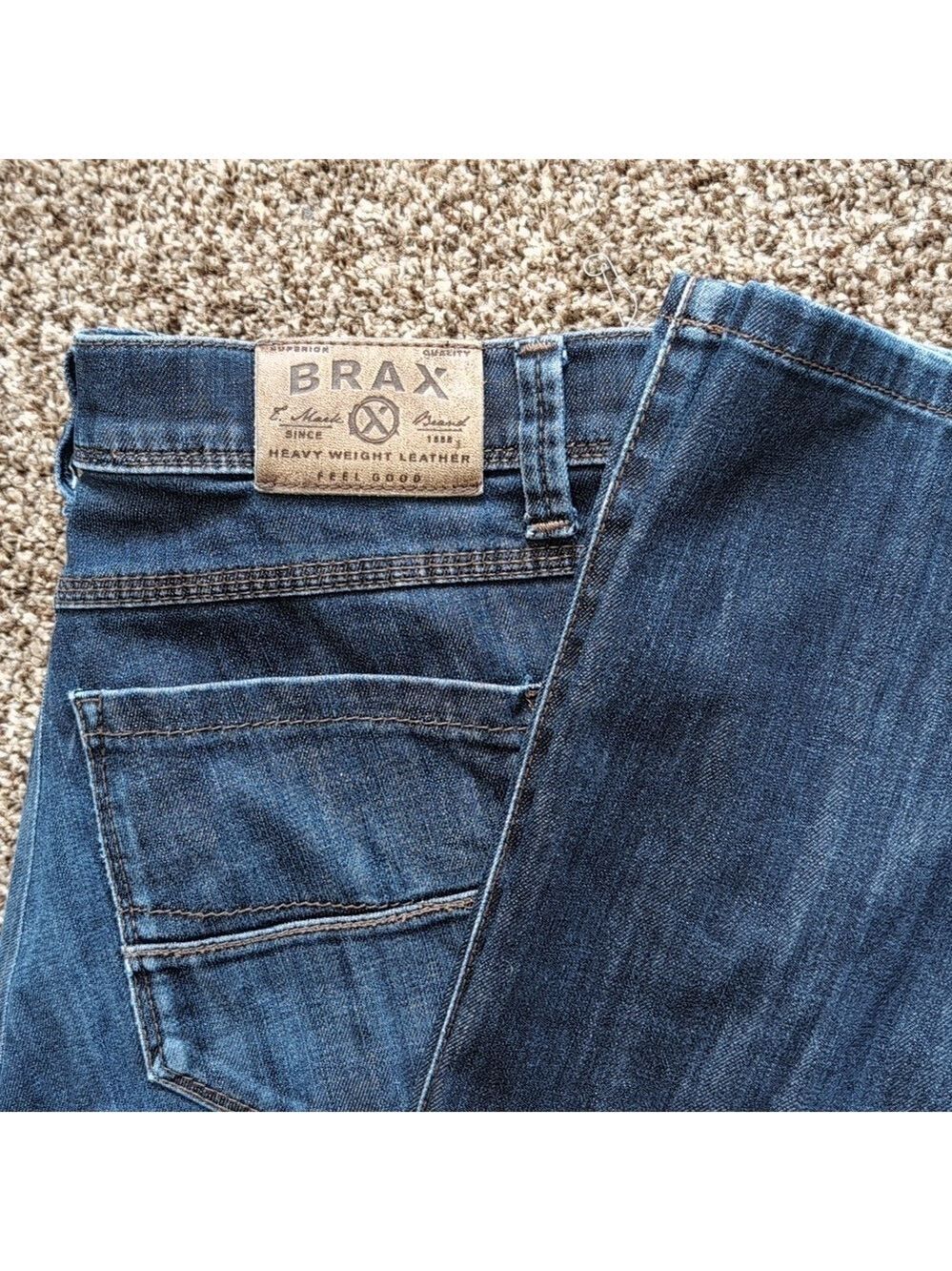 Brax Feel Good Jeans Cadiz Straight Men's Size 36